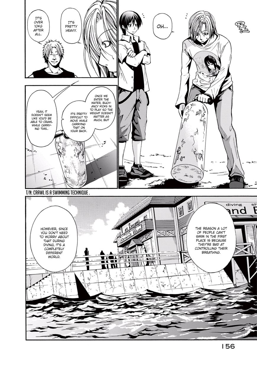 Grand Blue chapter 4 page 13