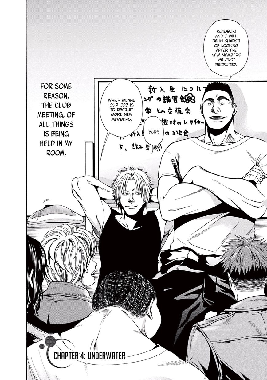 Grand Blue chapter 4 page 3