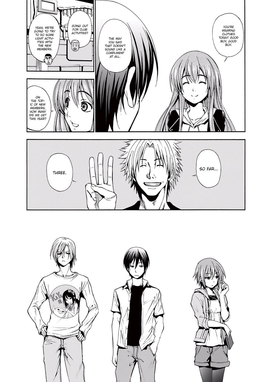 Grand Blue chapter 4 page 5