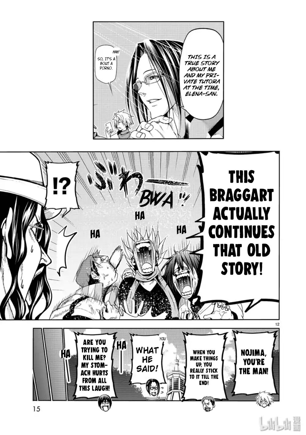 Grand Blue chapter 58 page 12