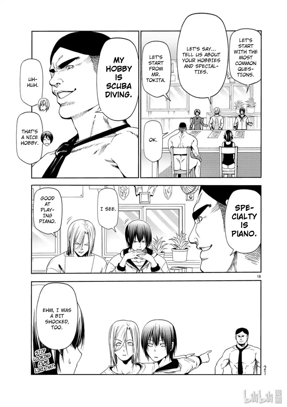 Grand Blue chapter 58 page 18