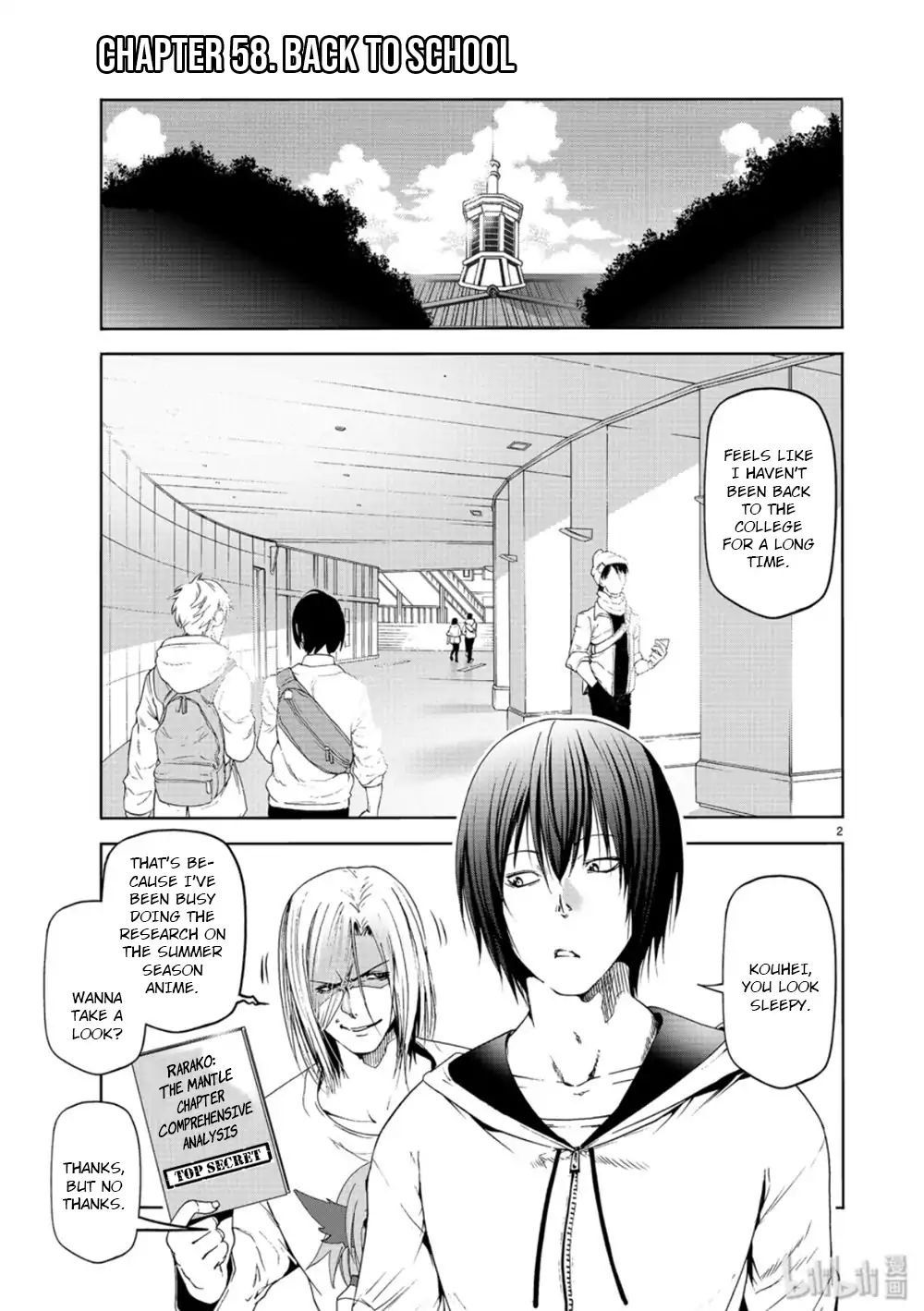 Grand Blue chapter 58 page 2