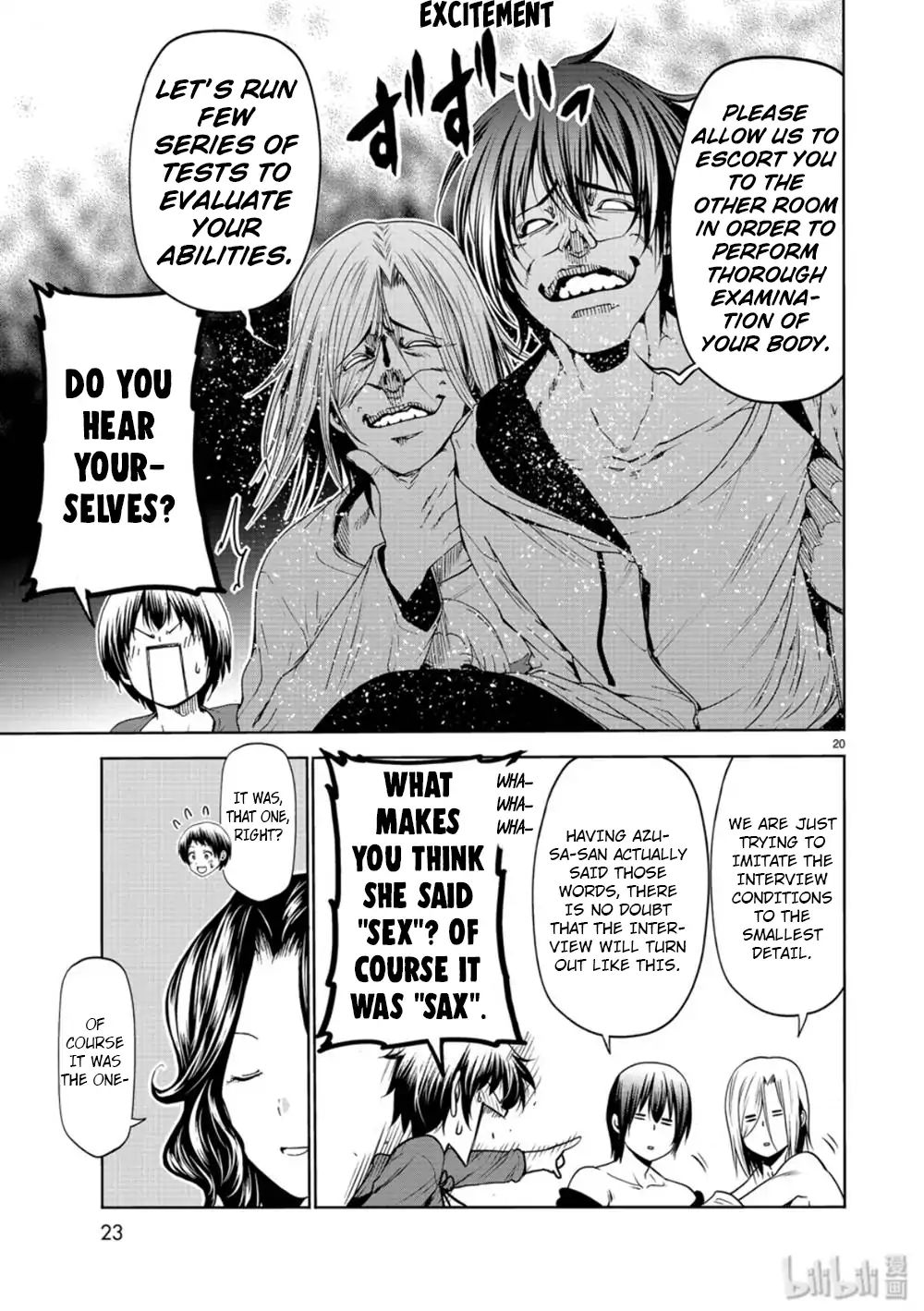 Grand Blue chapter 58 page 20