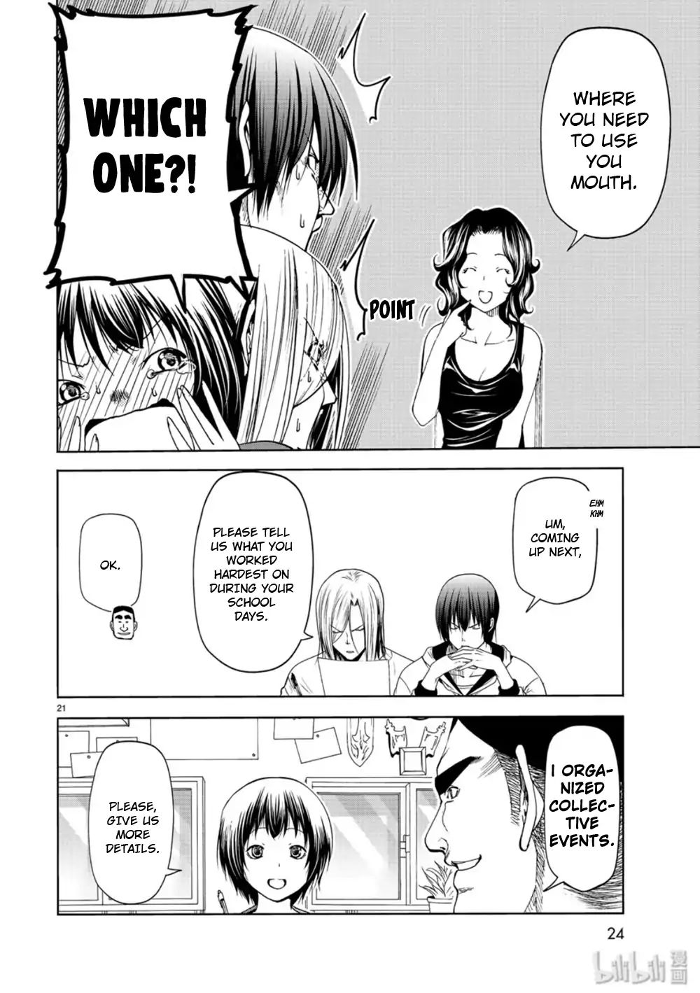 Grand Blue chapter 58 page 21