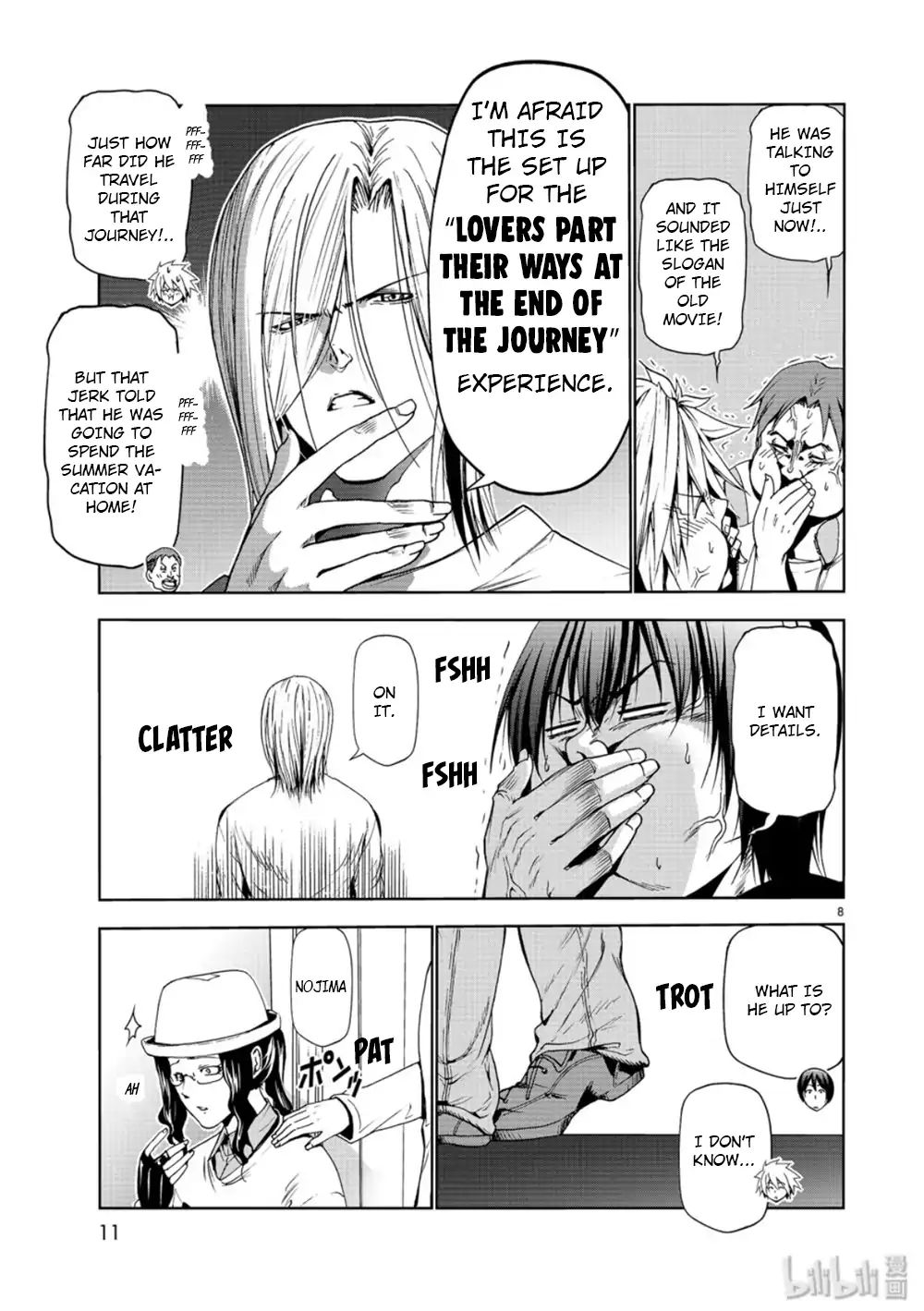 Grand Blue chapter 58 page 8