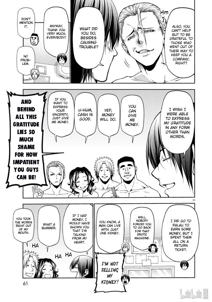 Grand Blue chapter 61 page 11
