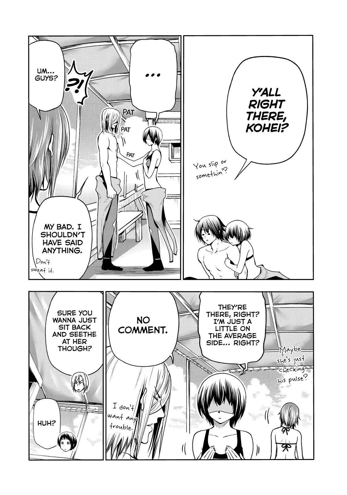 Grand Blue chapter 68 page 14