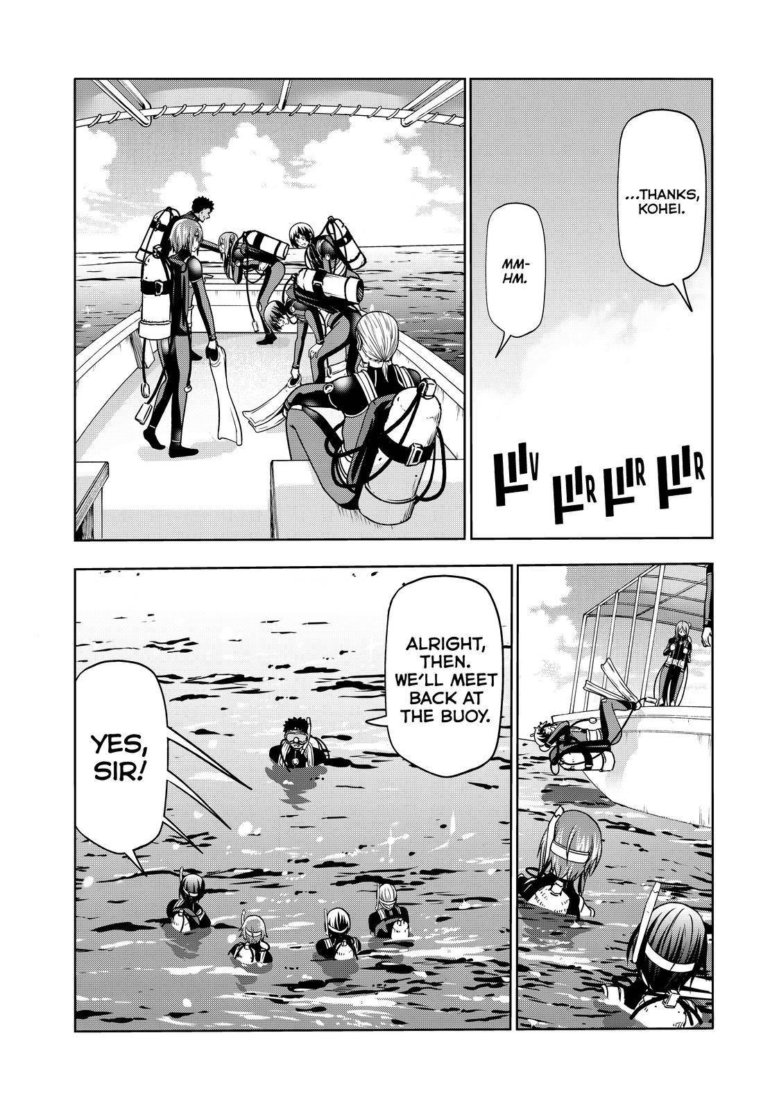 Grand Blue chapter 68 page 17