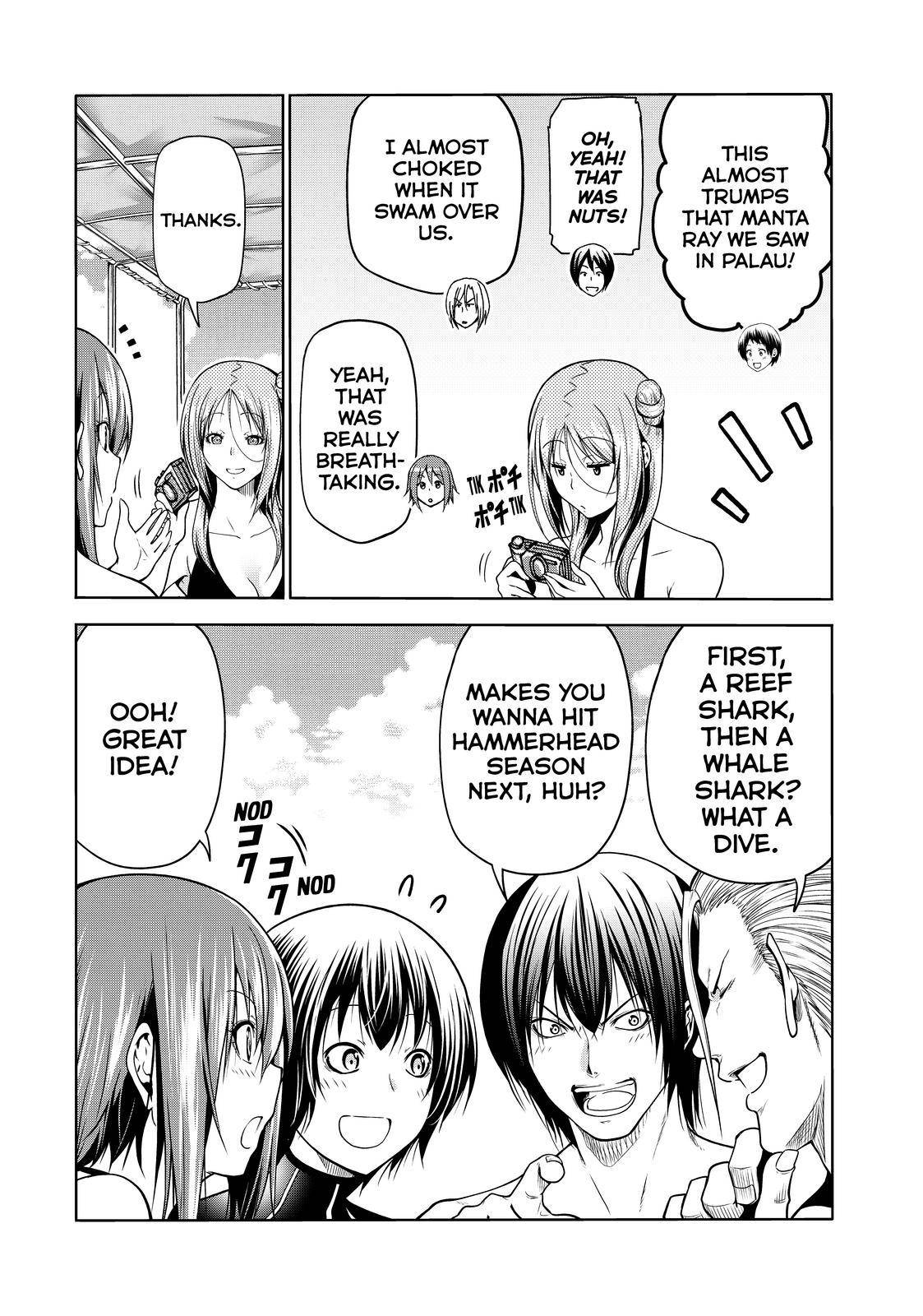 Grand Blue chapter 68 page 35