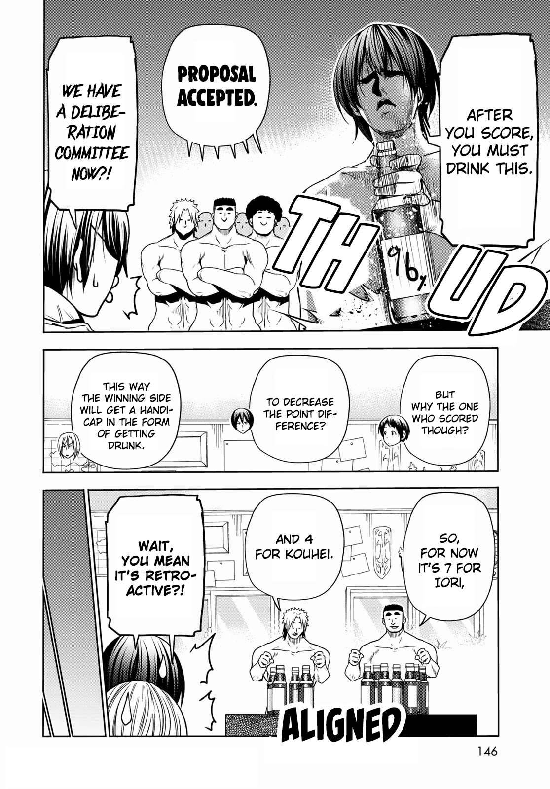 Grand Blue chapter 74.5 page 12