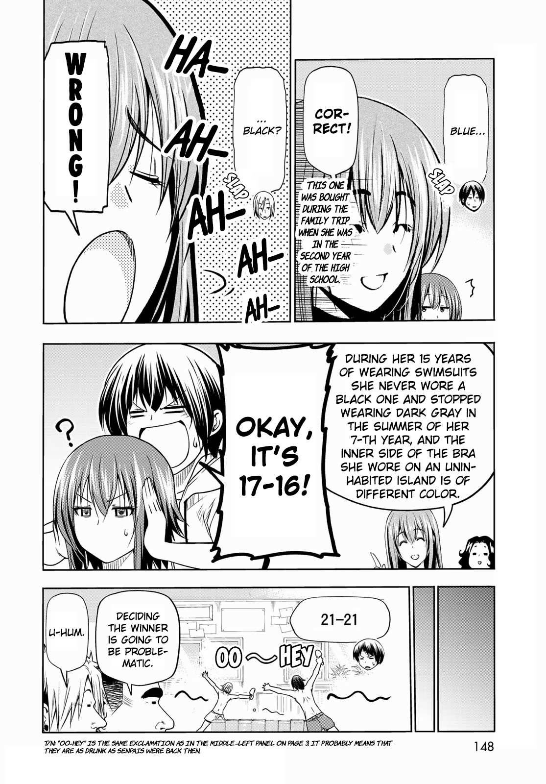 Grand Blue chapter 74.5 page 14