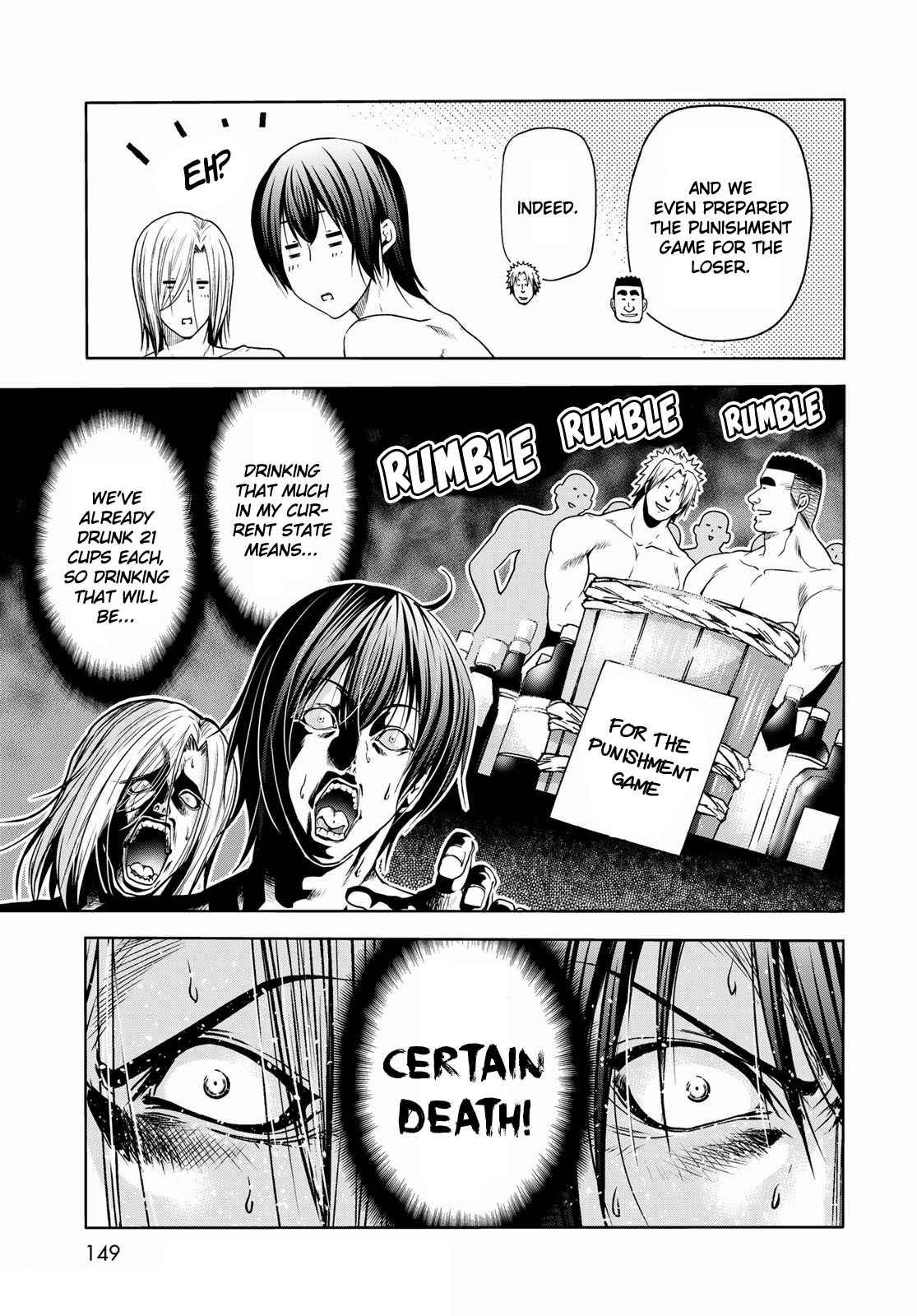 Grand Blue chapter 74.5 page 15