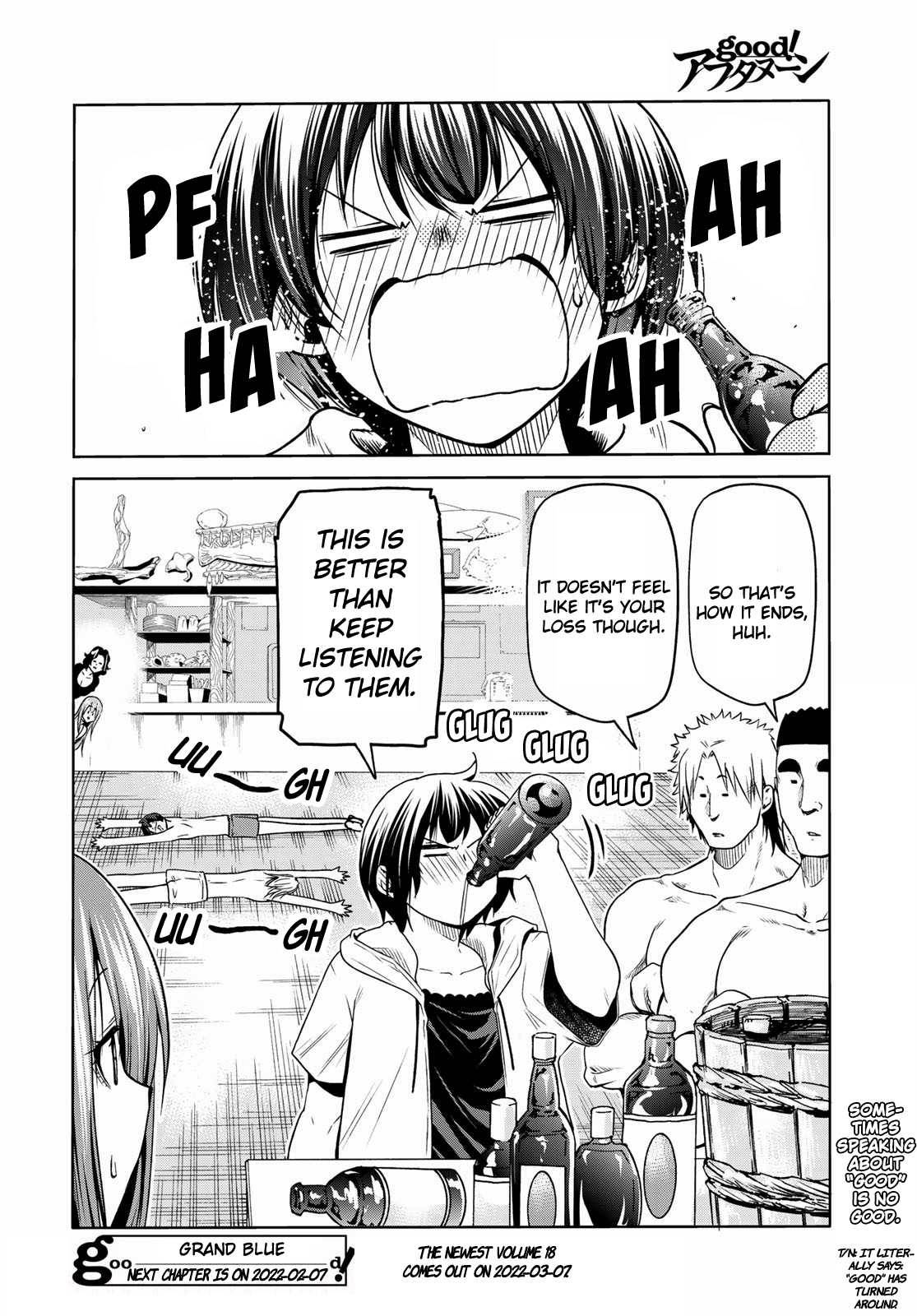 Grand Blue chapter 74.5 page 24