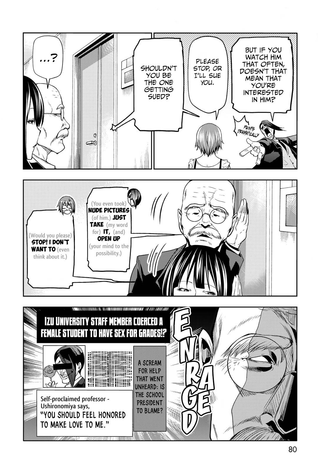 Grand Blue chapter 79 page 18