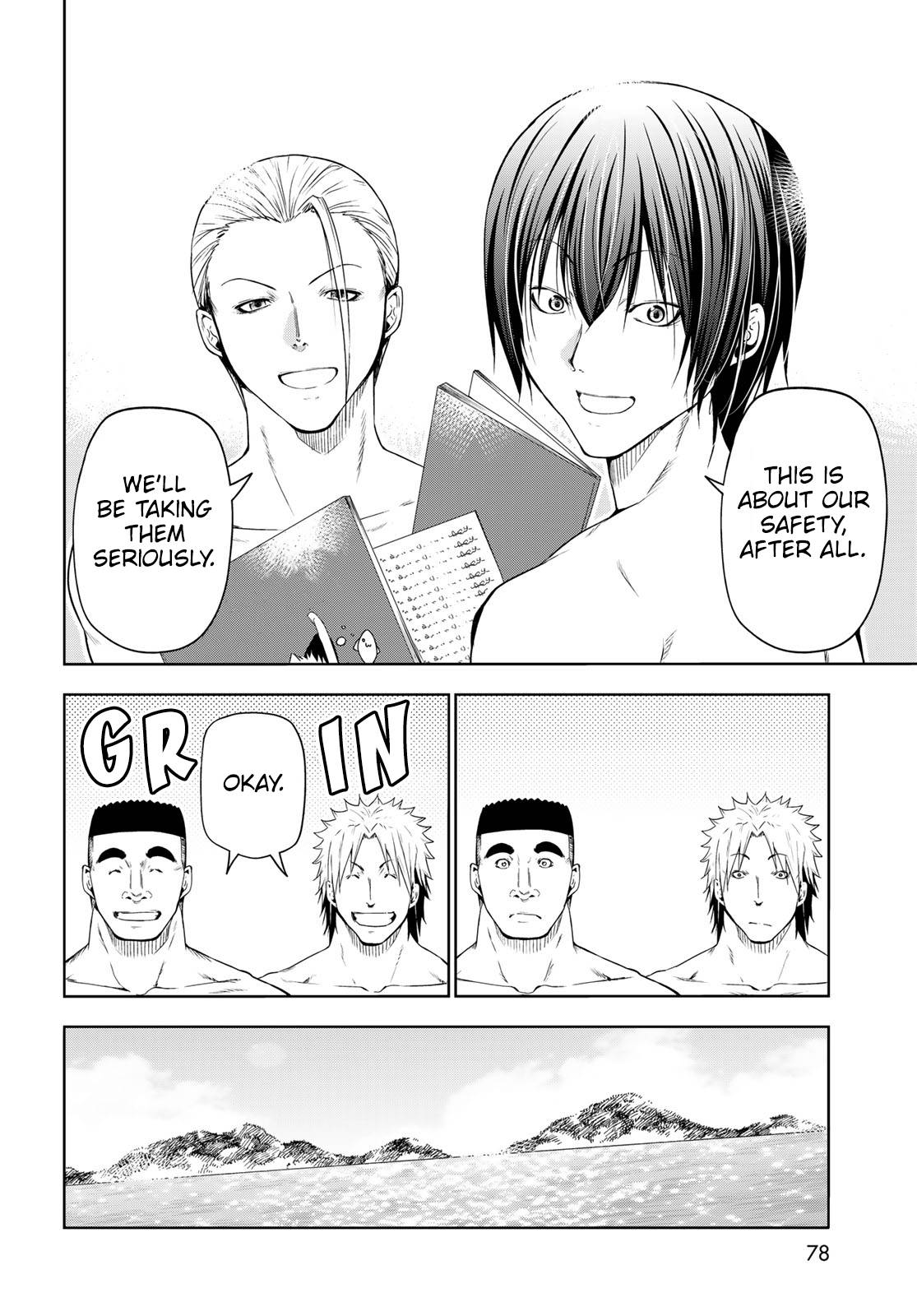 Grand Blue chapter 80.5 page 18