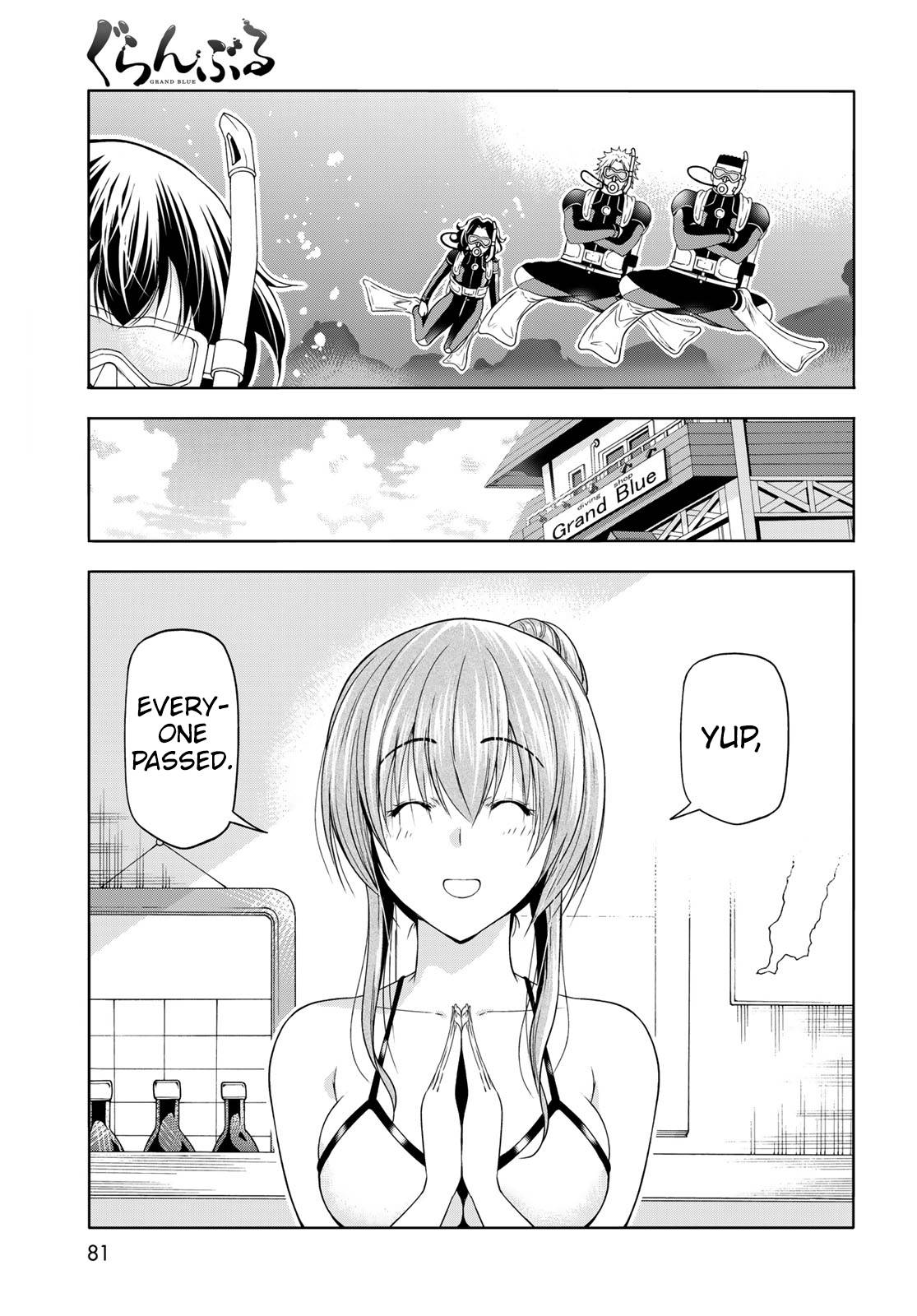 Grand Blue chapter 80.5 page 21