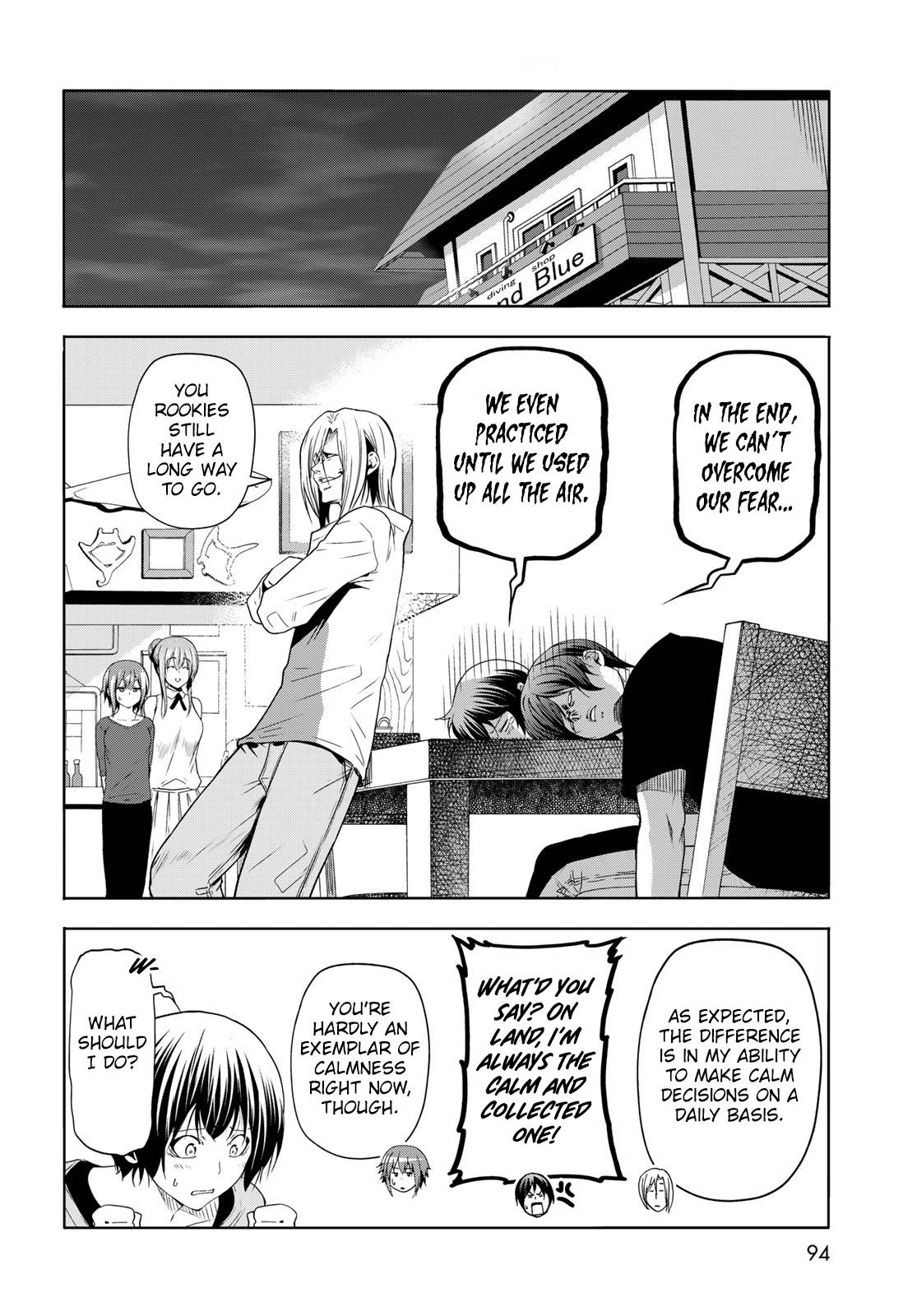 Grand Blue chapter 80.5 page 34