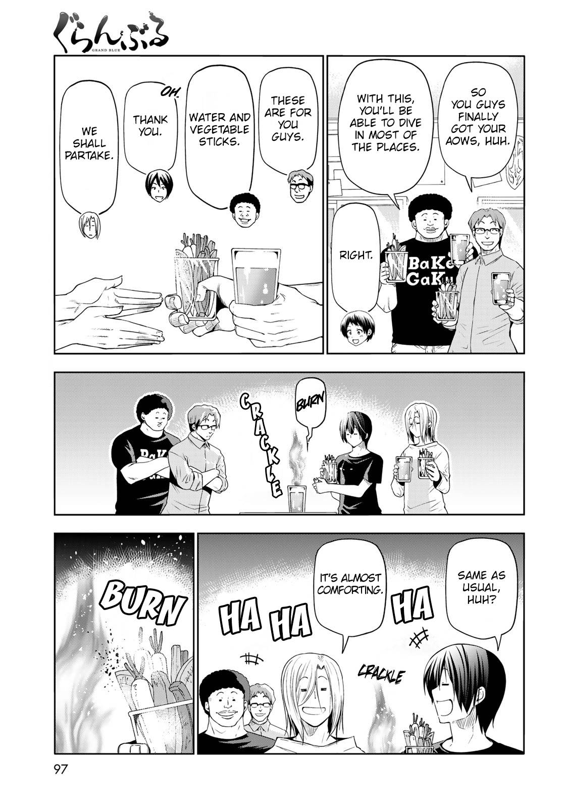 Grand Blue chapter 80.5 page 37