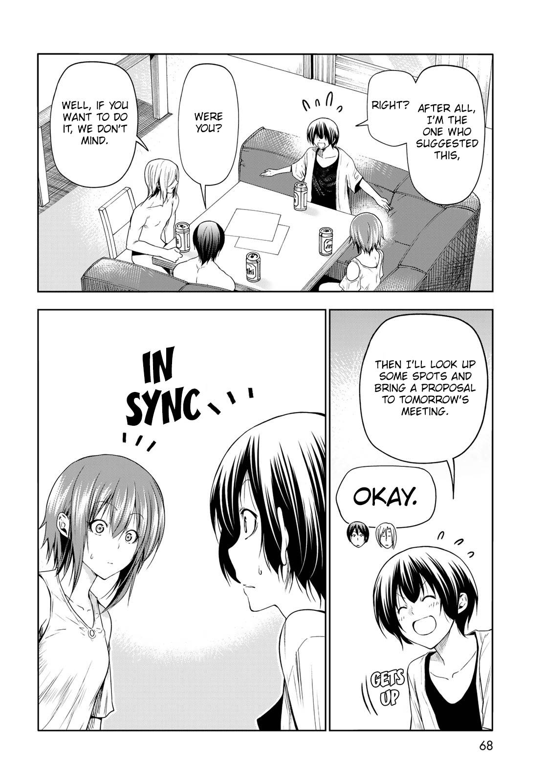 Grand Blue chapter 80.5 page 8