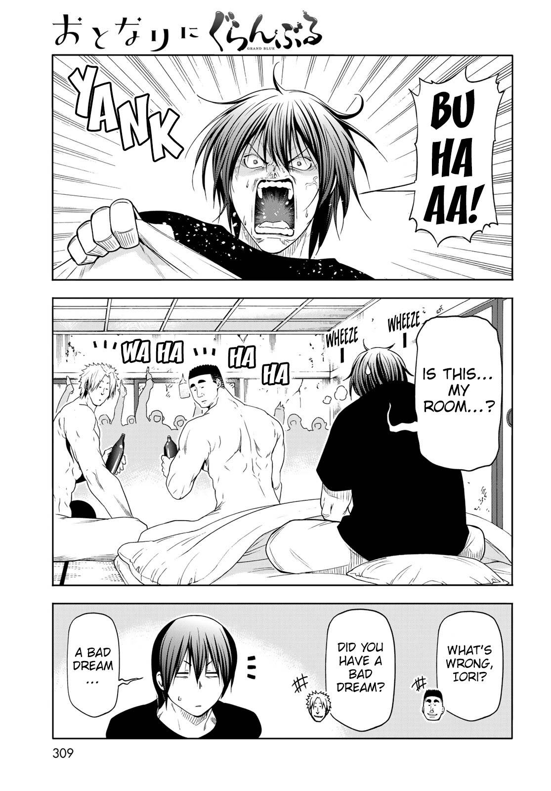 Grand Blue chapter 83.5 page 36
