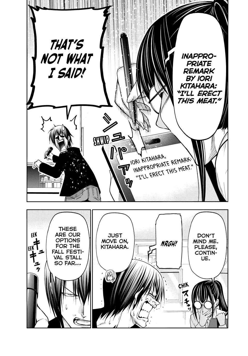 Grand Blue chapter 91 page 17