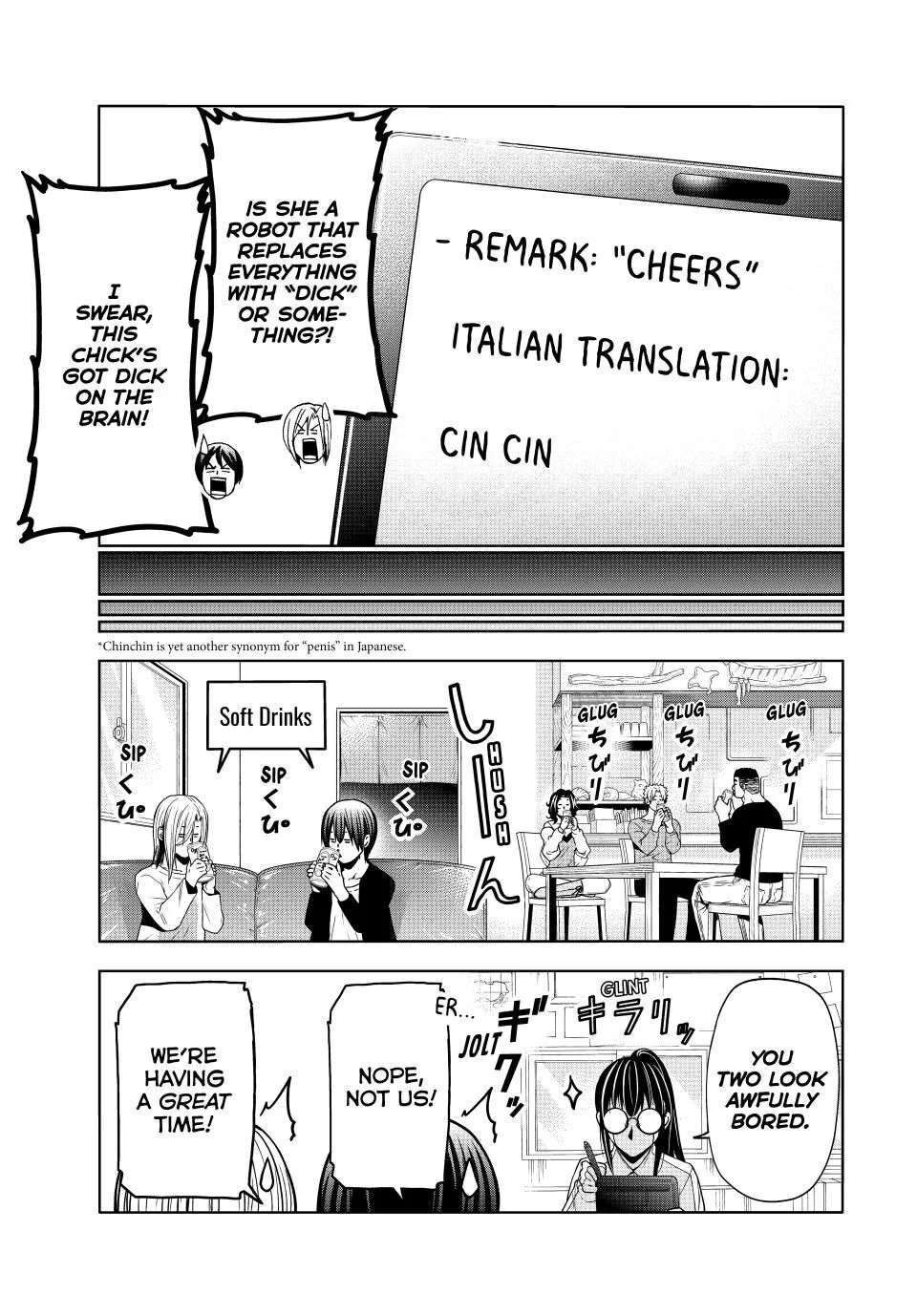 Grand Blue chapter 91 page 21