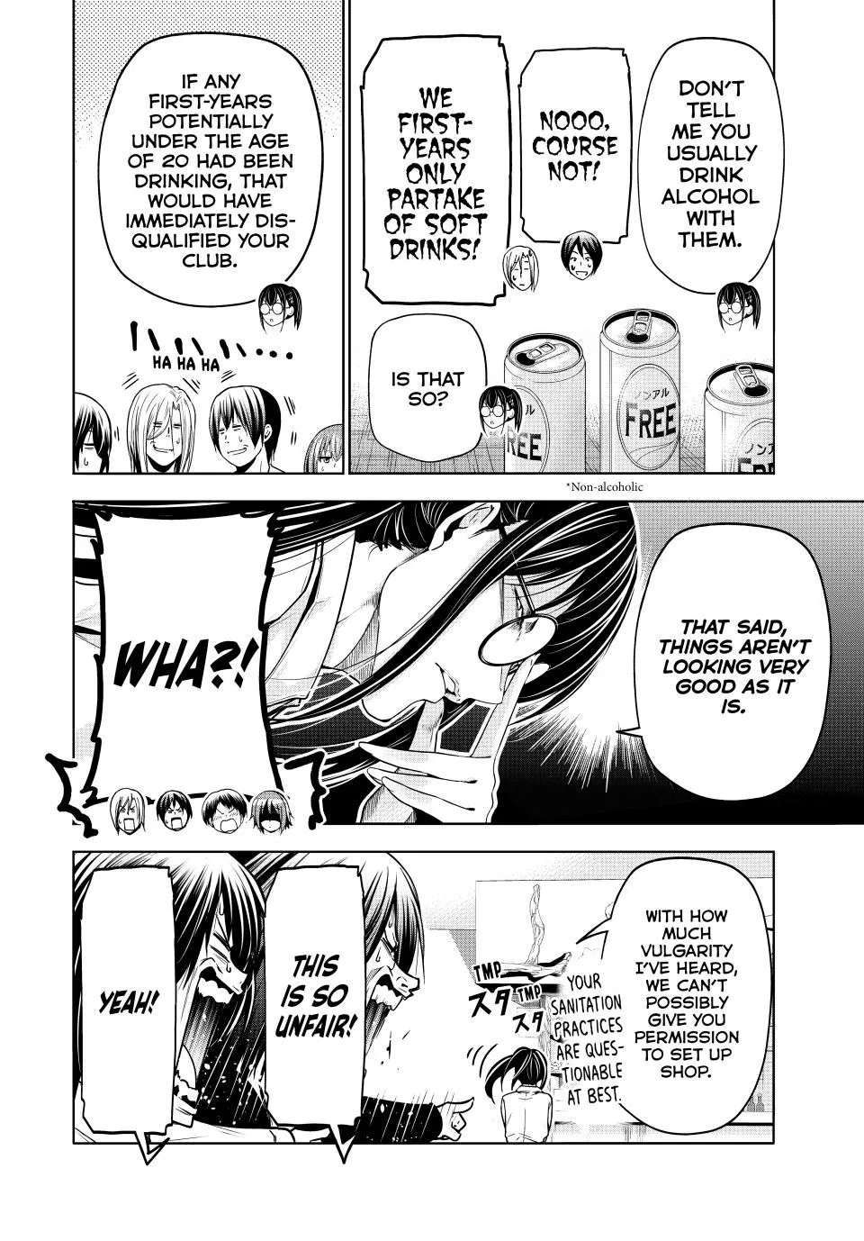 Grand Blue chapter 91 page 22