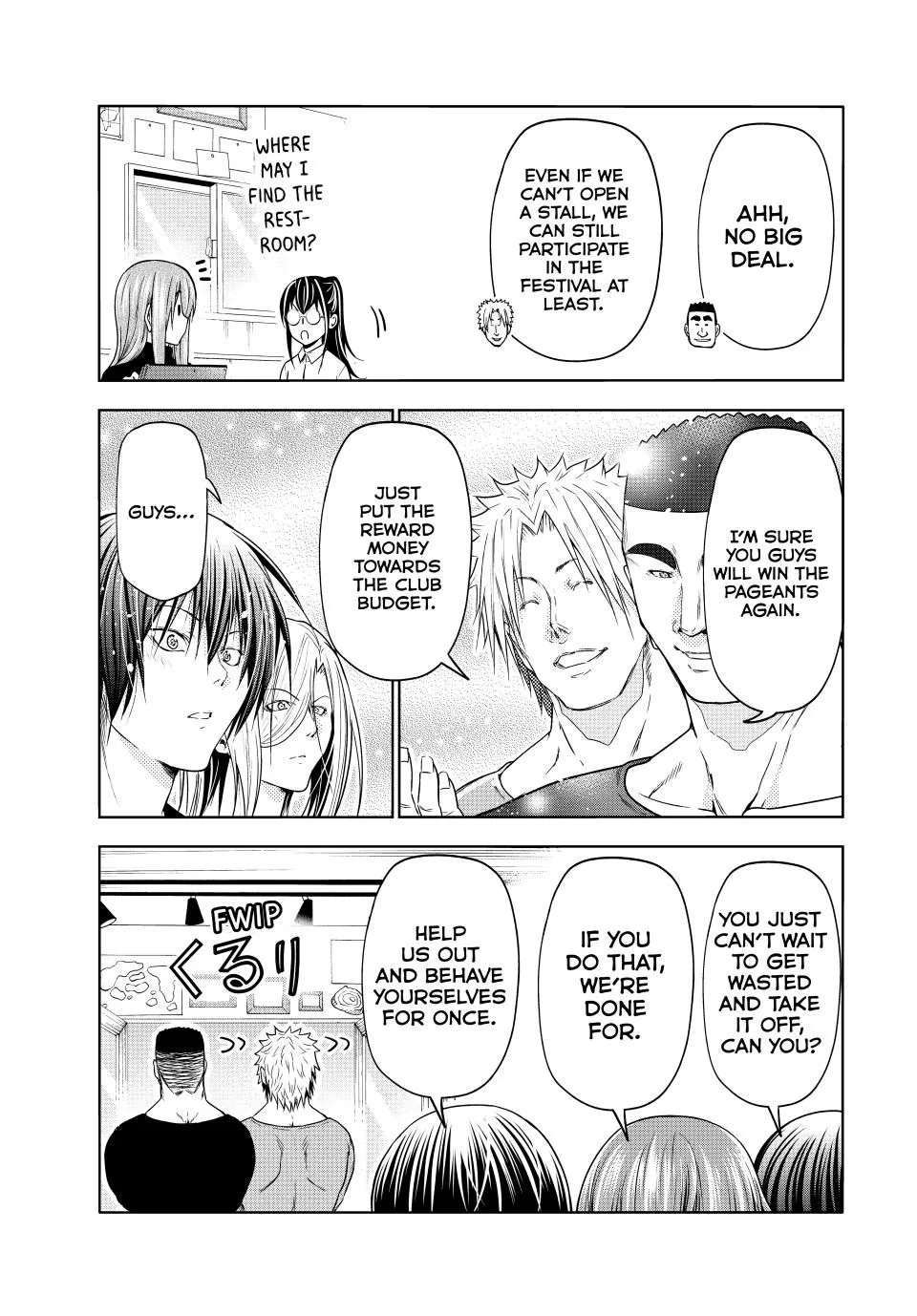 Grand Blue chapter 91 page 23