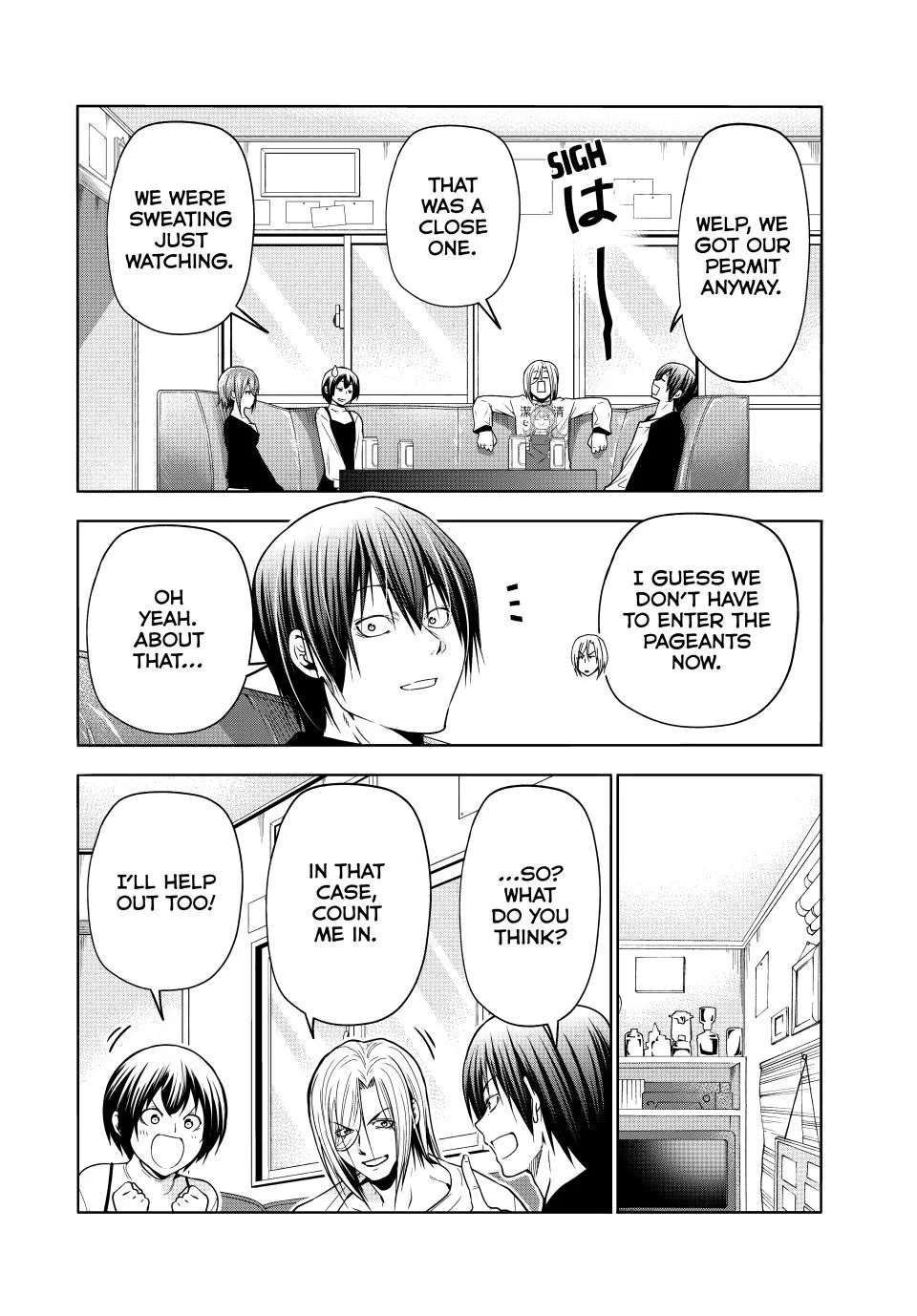 Grand Blue chapter 91 page 39