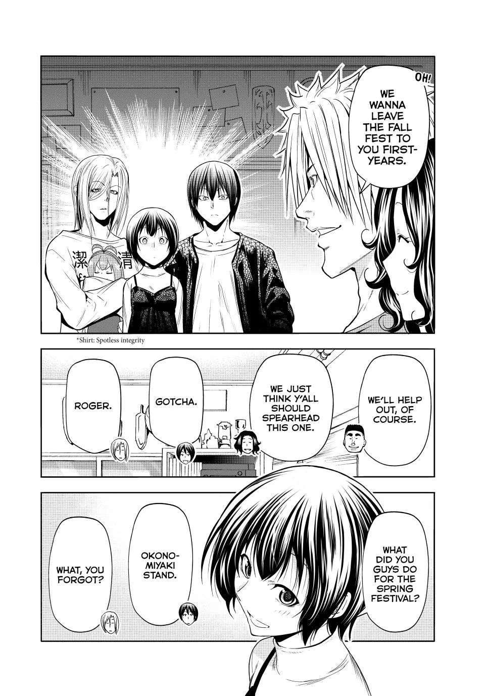 Grand Blue chapter 91 page 4