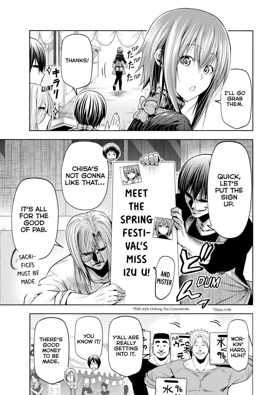 Grand Blue chapter 92 page 4