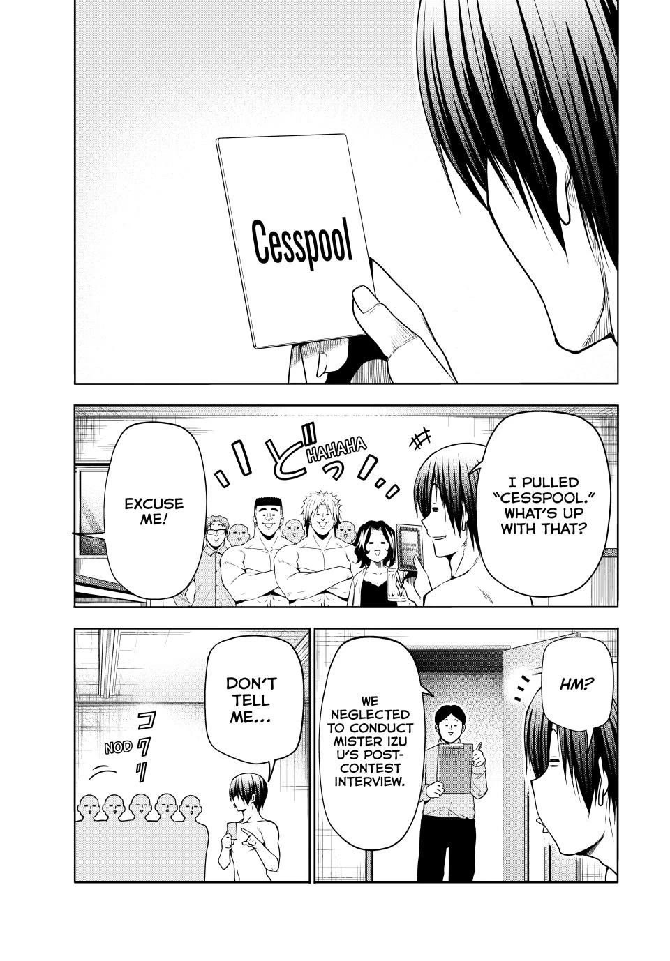 Grand Blue chapter 95 page 21