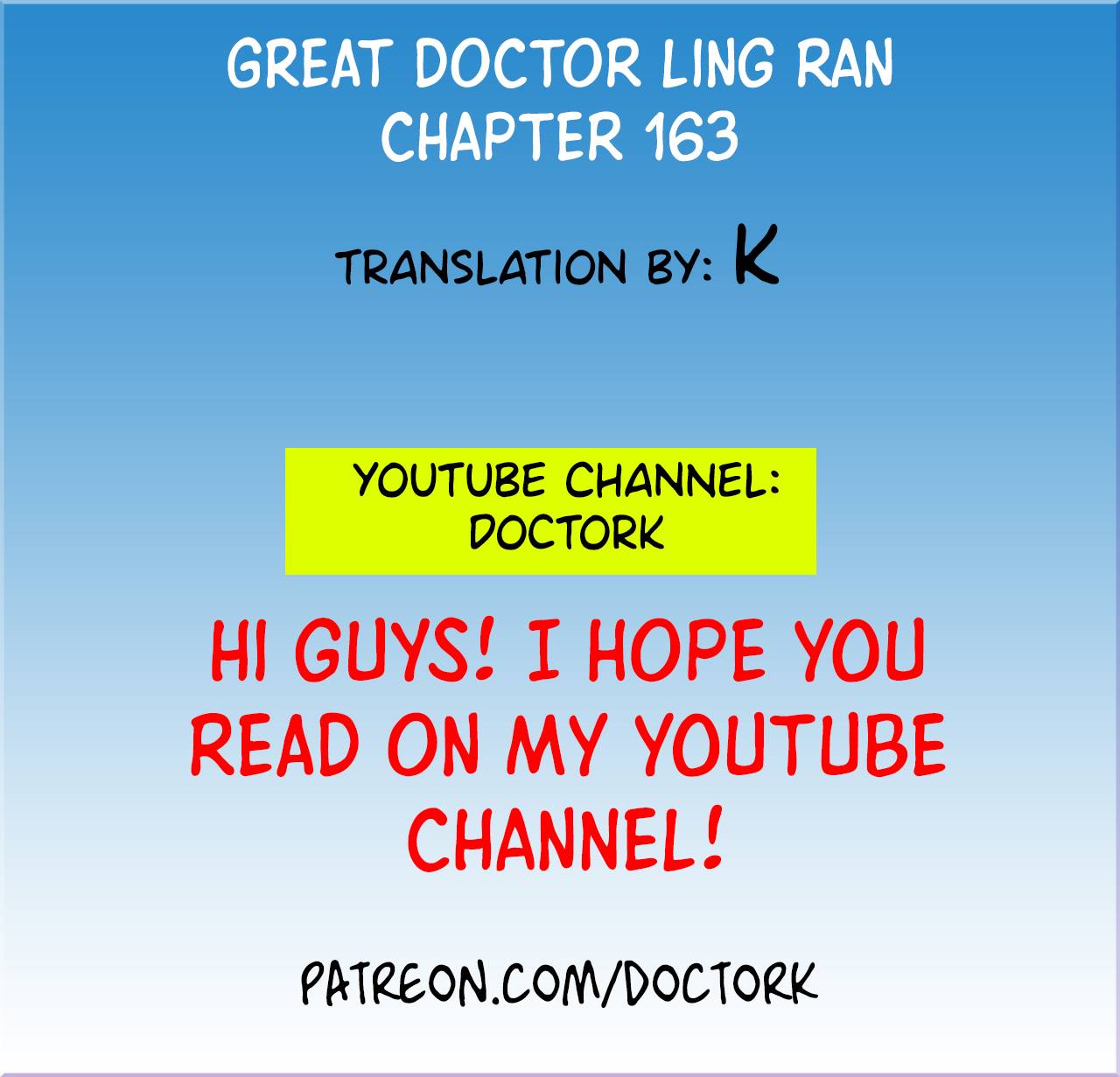 Great Doctor Ling Ran chapter 163 page 1