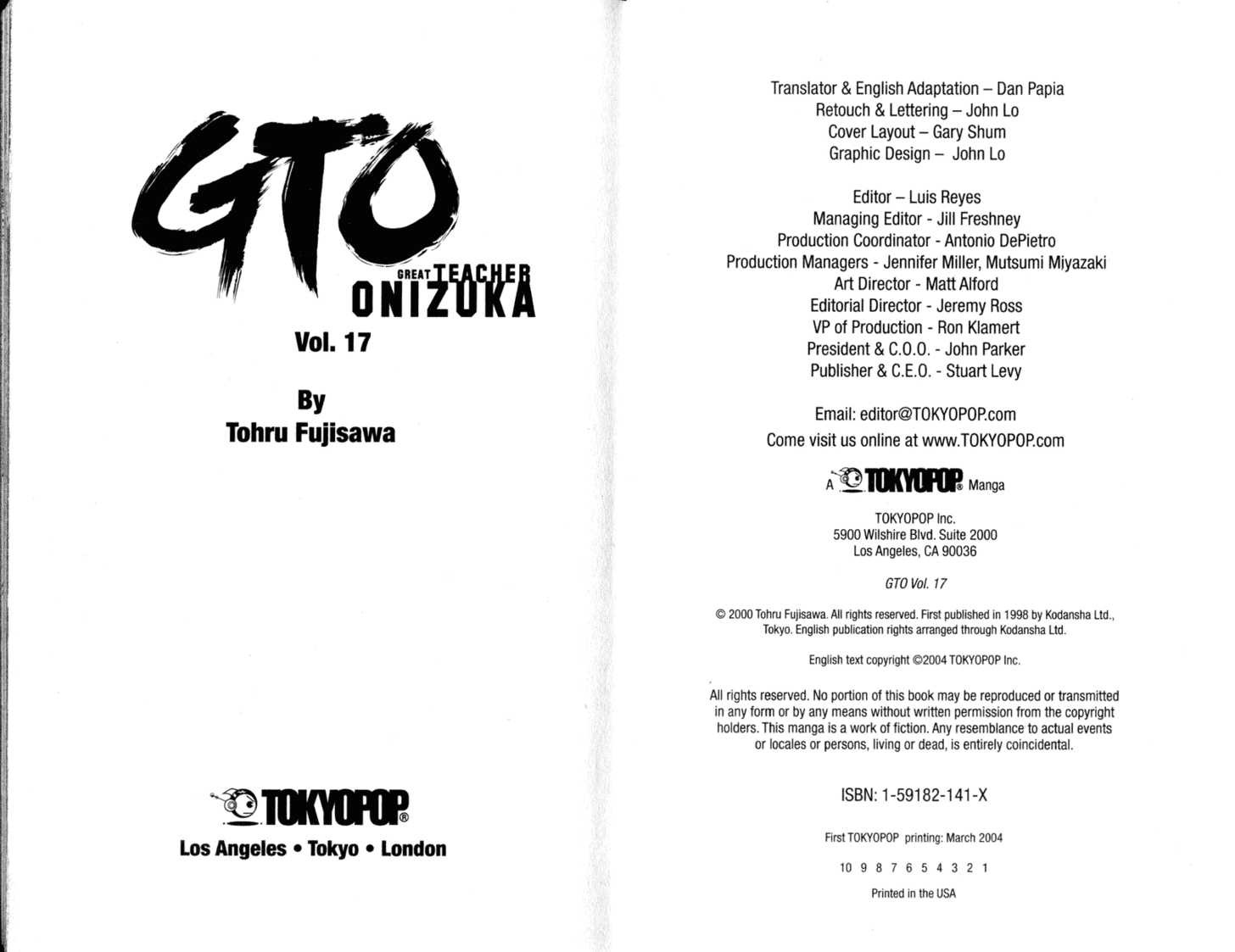 Great Teacher Onizuka chapter 133 page 1