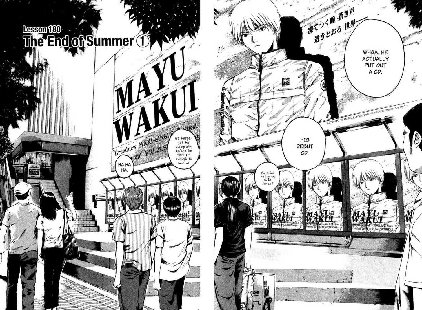 Great Teacher Onizuka chapter 180 page 3