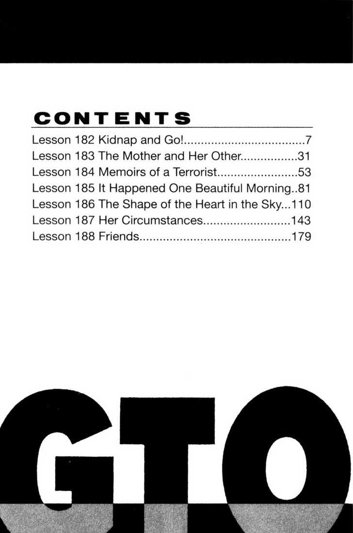 Great Teacher Onizuka chapter 182 page 3