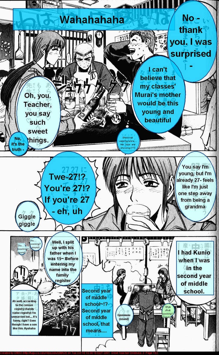 Great Teacher Onizuka chapter 20 page 3
