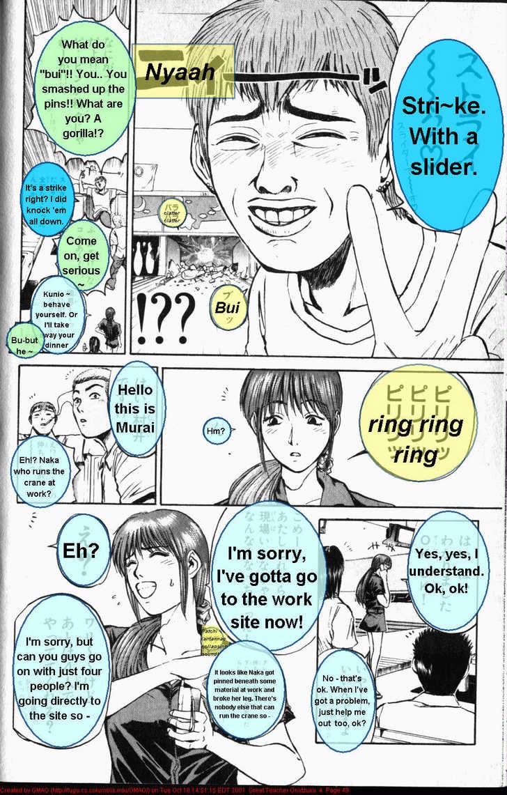 Great Teacher Onizuka chapter 26 page 8