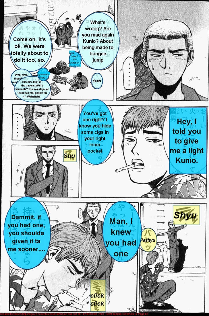 Great Teacher Onizuka chapter 28 page 4