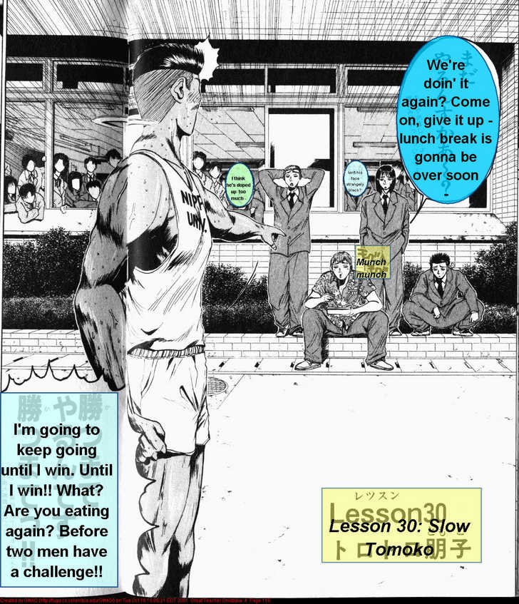 Great Teacher Onizuka chapter 30 page 1