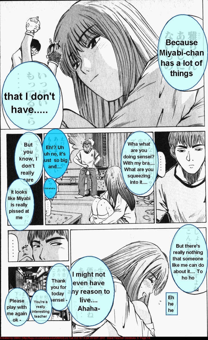 Great Teacher Onizuka chapter 33 page 14