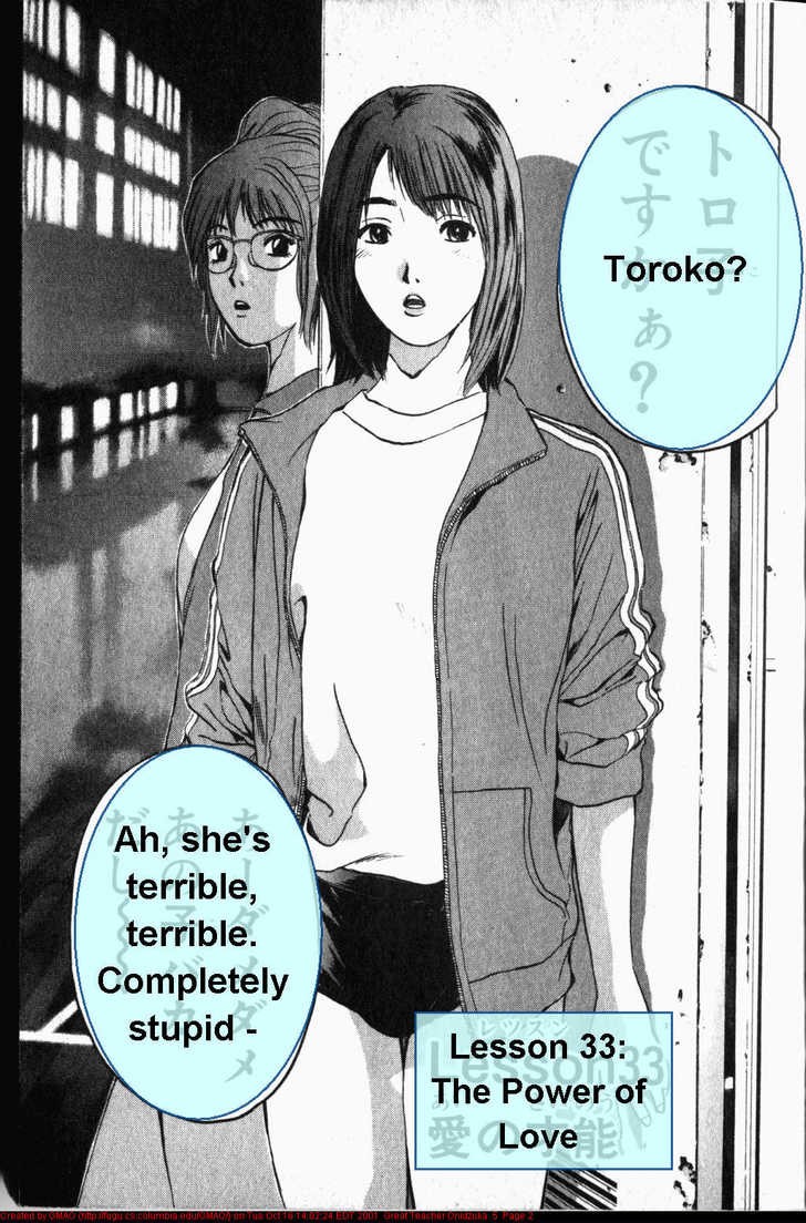 Great Teacher Onizuka chapter 33 page 2