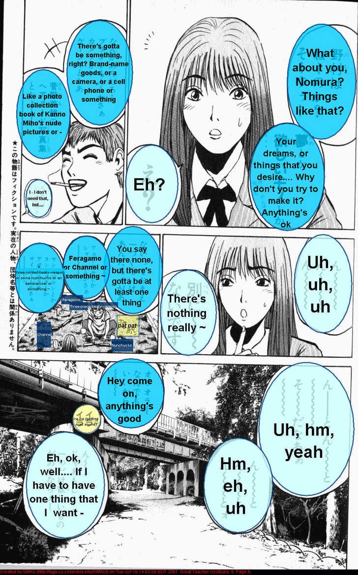 Great Teacher Onizuka chapter 33 page 6