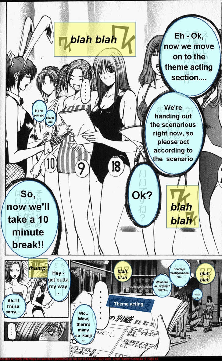 Great Teacher Onizuka chapter 35 page 4