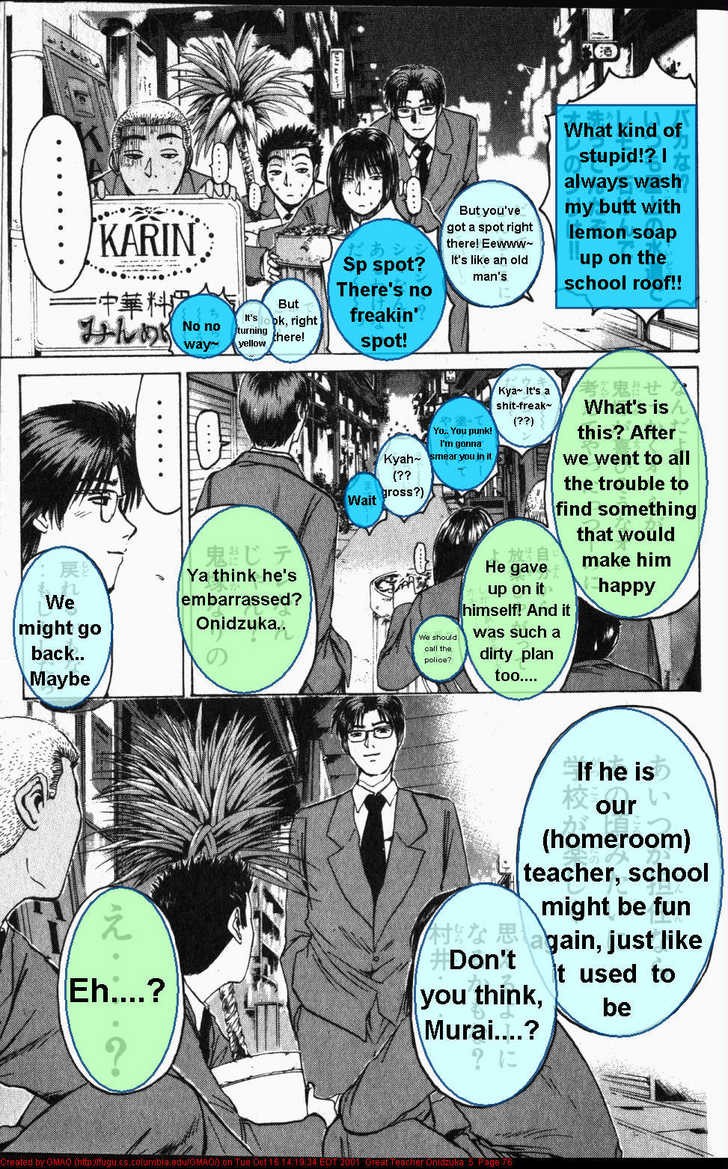 Great Teacher Onizuka chapter 36 page 15