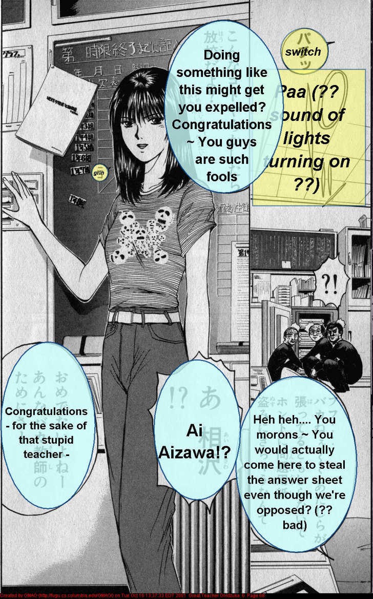Great Teacher Onizuka chapter 45 page 8