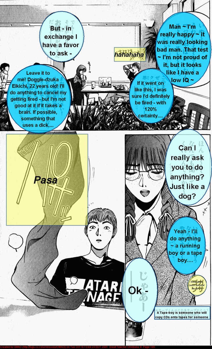 Great Teacher Onizuka chapter 47 page 5