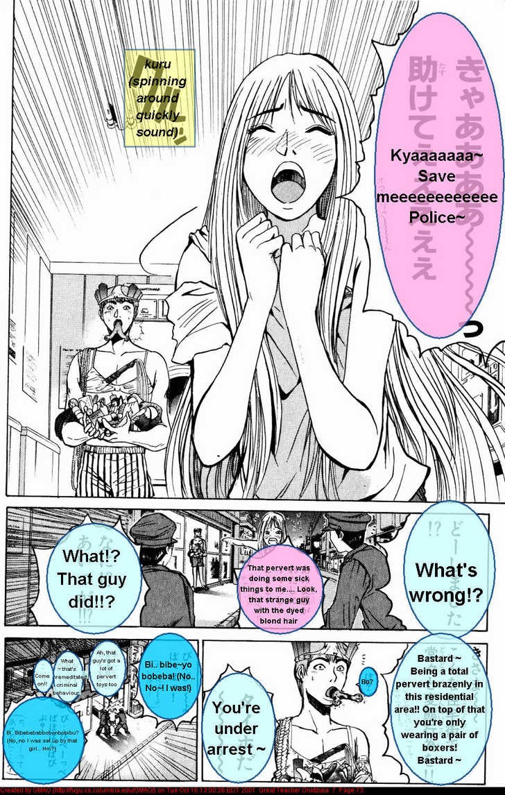 Great Teacher Onizuka chapter 54 page 10