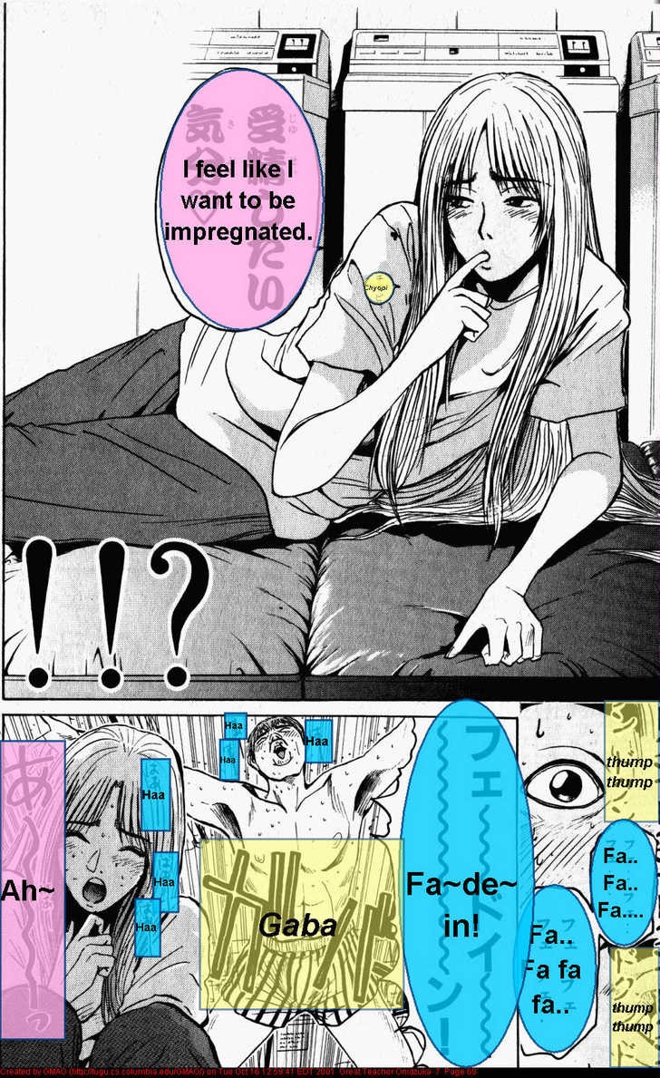 Great Teacher Onizuka chapter 54 page 6