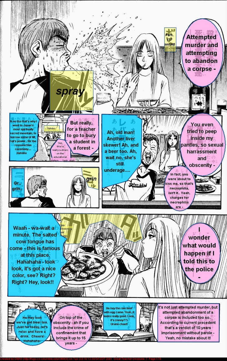 Great Teacher Onizuka chapter 59 page 10